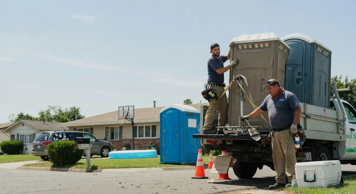 Porta Potty Rental in Roscoe, IL near me